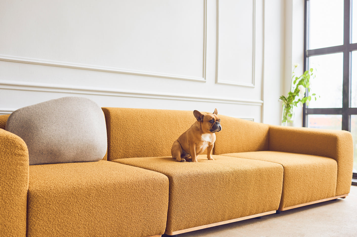 Saler 3-Seater Sofa by Santiago Sevillano