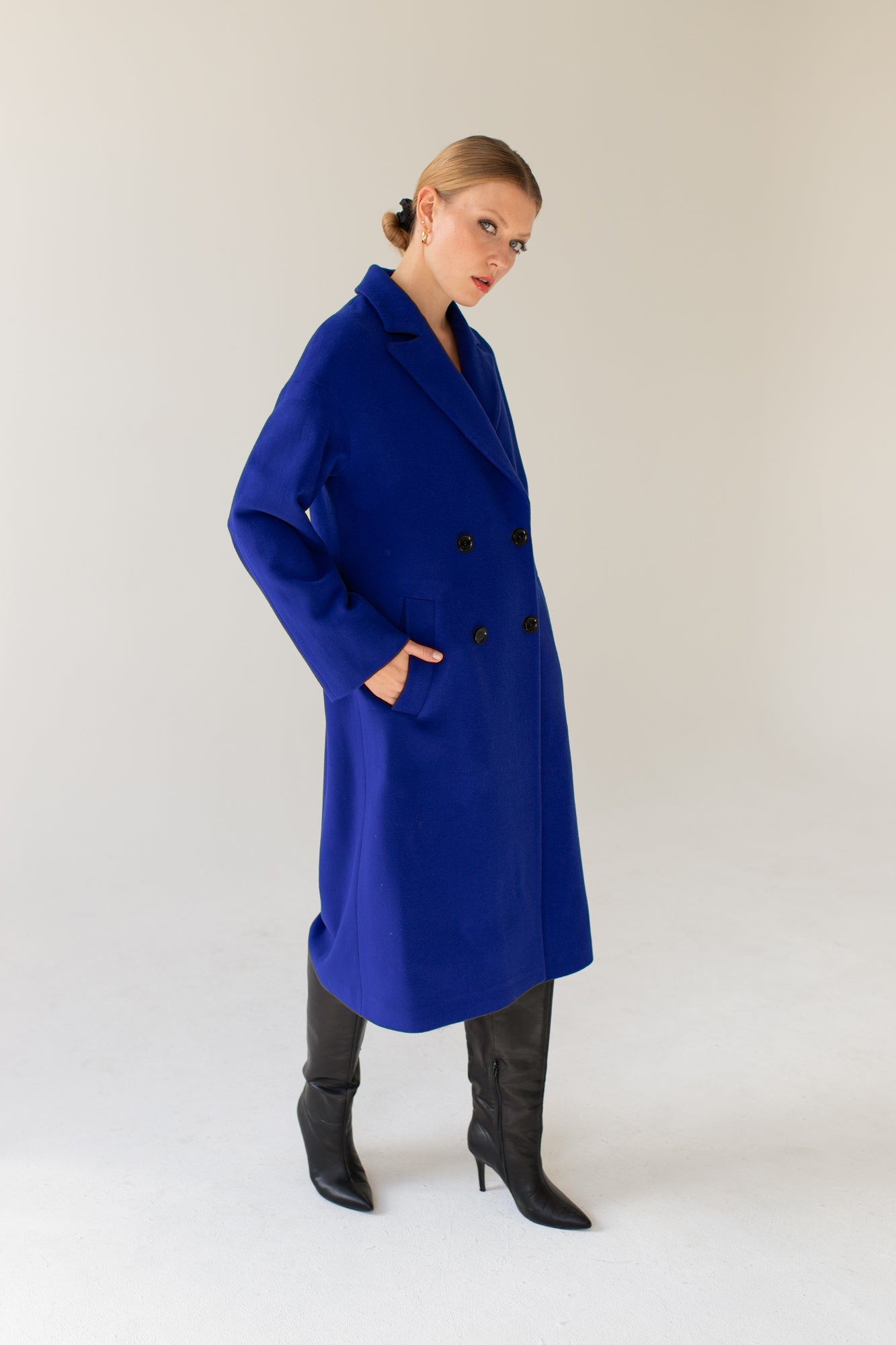 Sapphire-double-breasted-cashmere-wool-coat