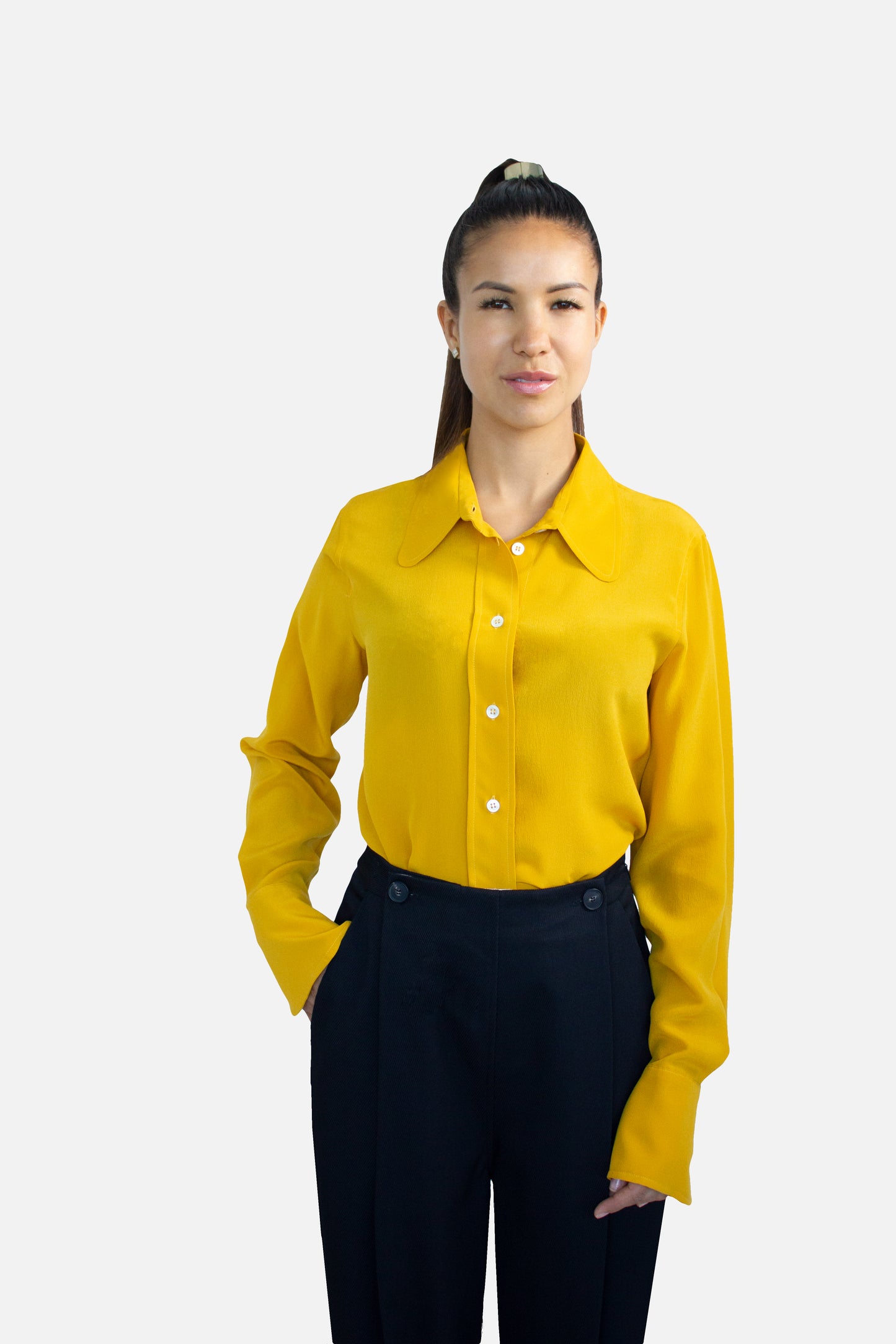 Silk Crepe de Chine Shirt