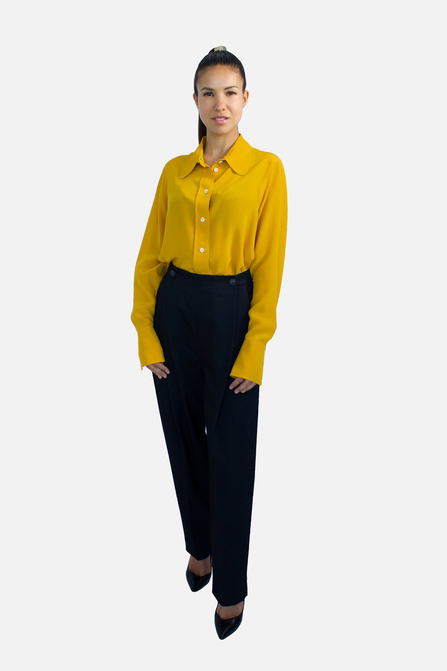 Silk Crepe de Chine Shirt