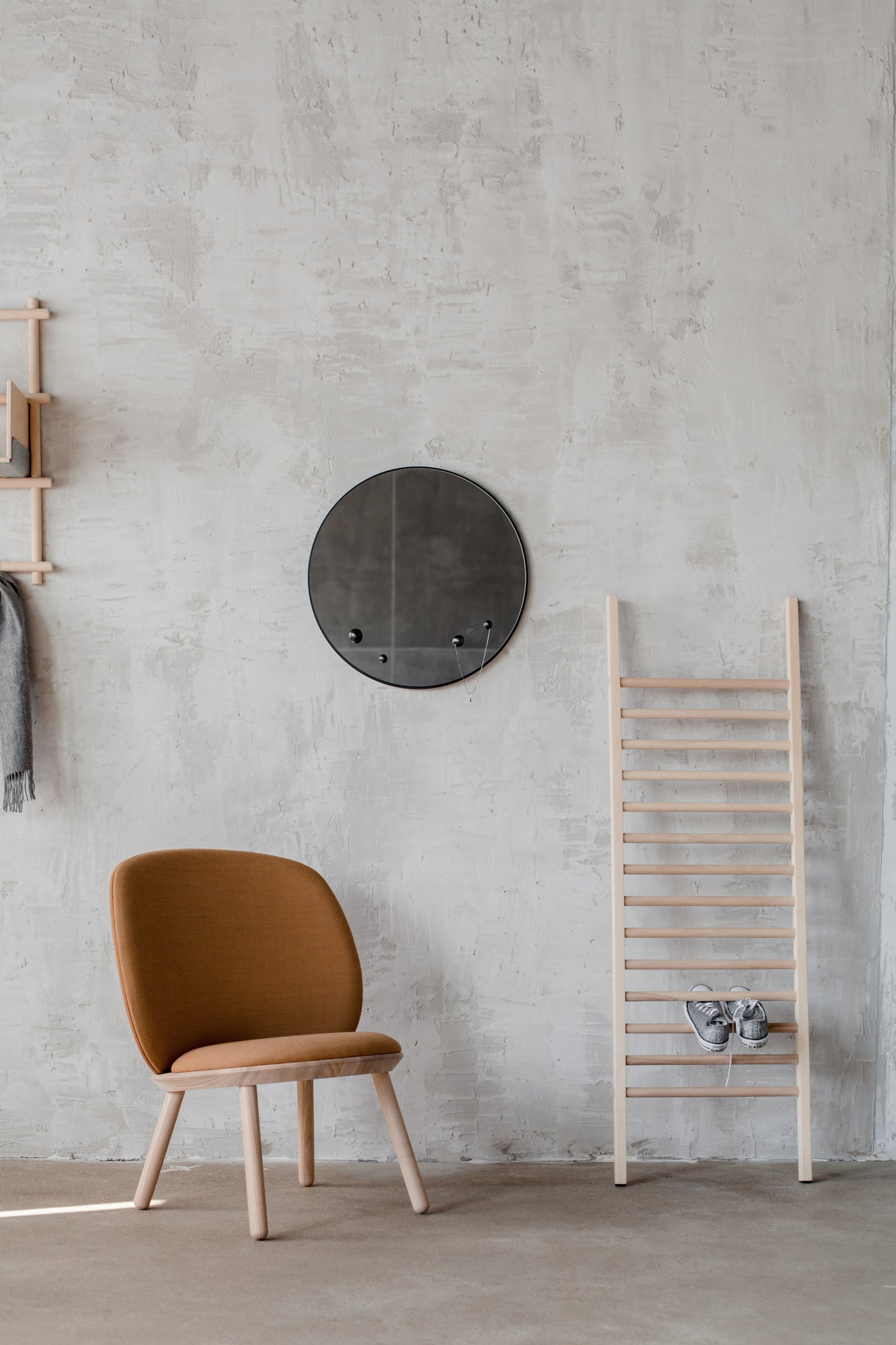 Step Up Birch Wood Shoe Rack