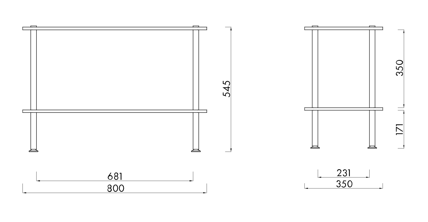 Teidi Shelving Unit