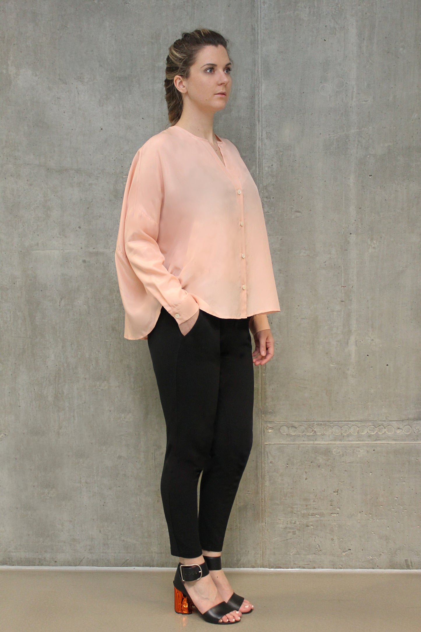 Cangiante Silk L/S Shirt