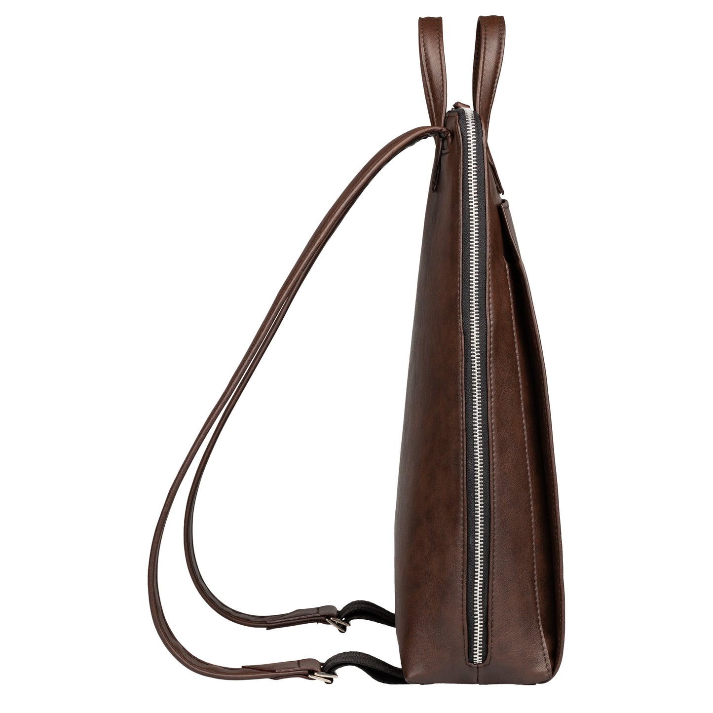 Vegan Laptop Backpack Brown