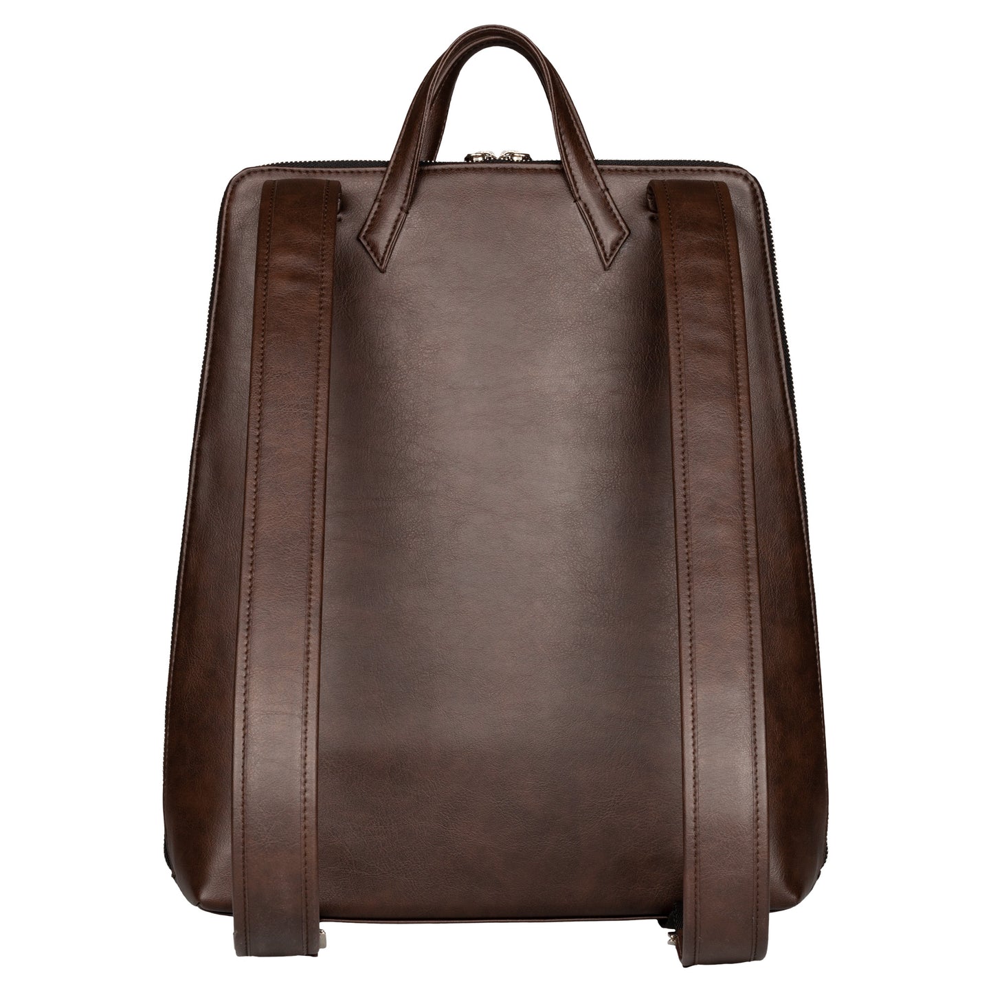 Vegan Laptop Backpack Brown