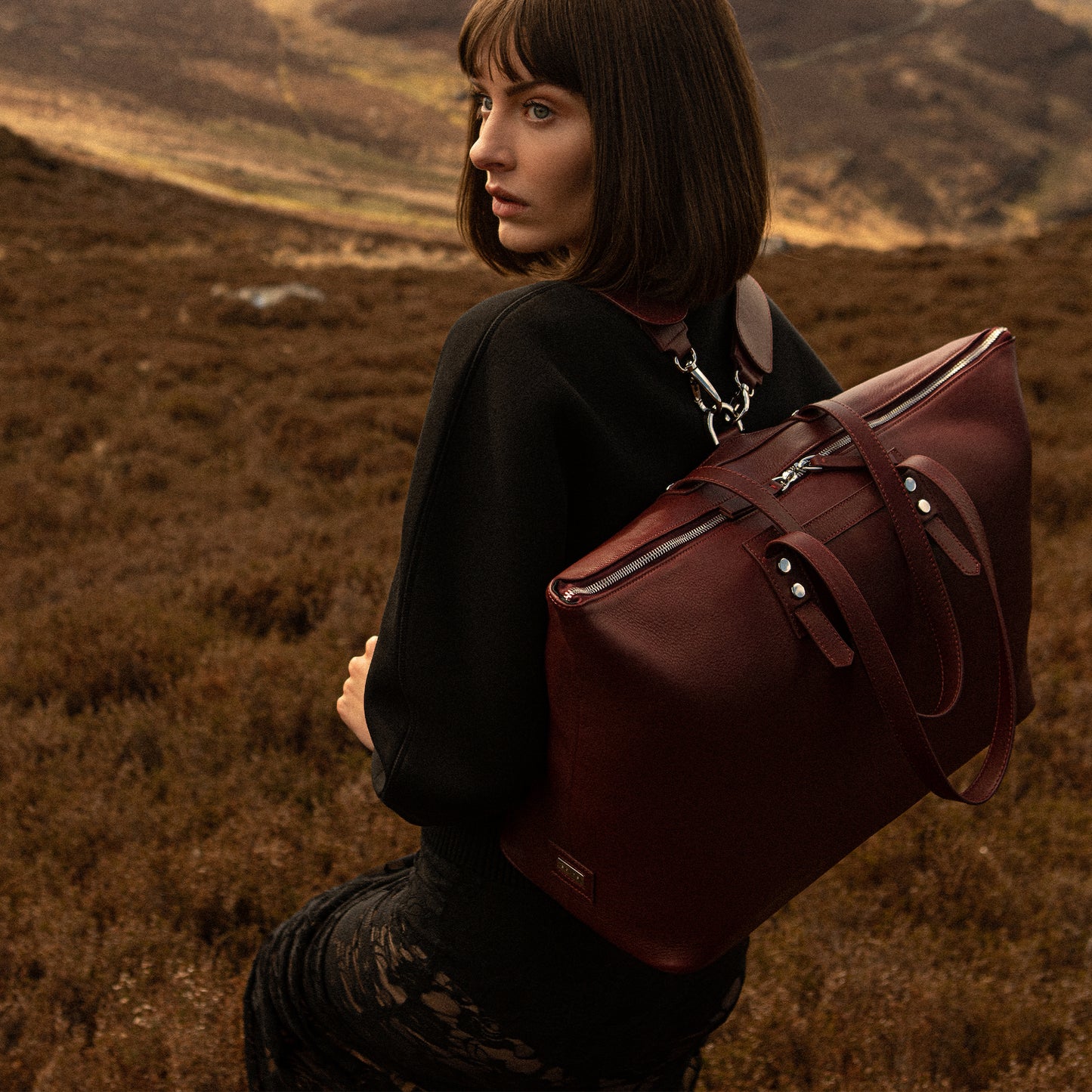 Gallery Reclaimed Convertible Tote - Aoife
