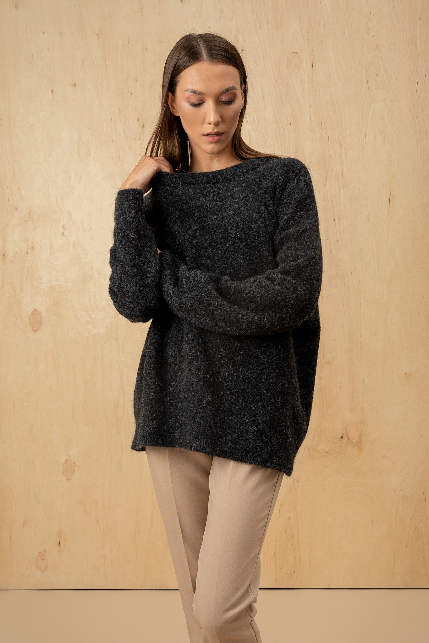 Velvet Wool Sweater