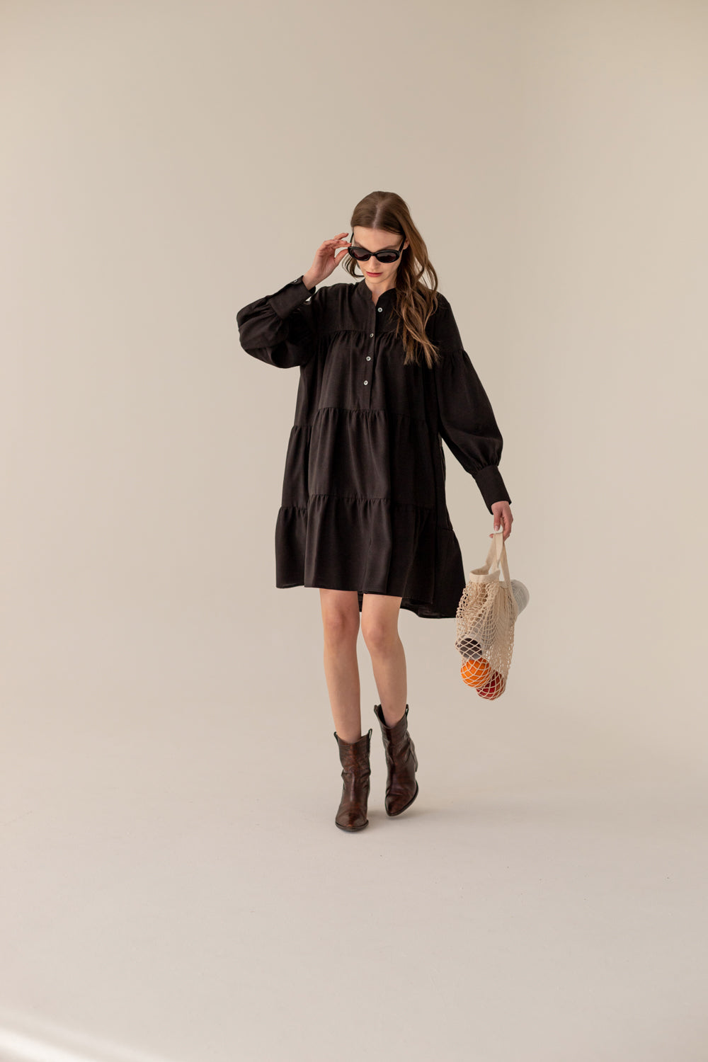 Claire Black Dress