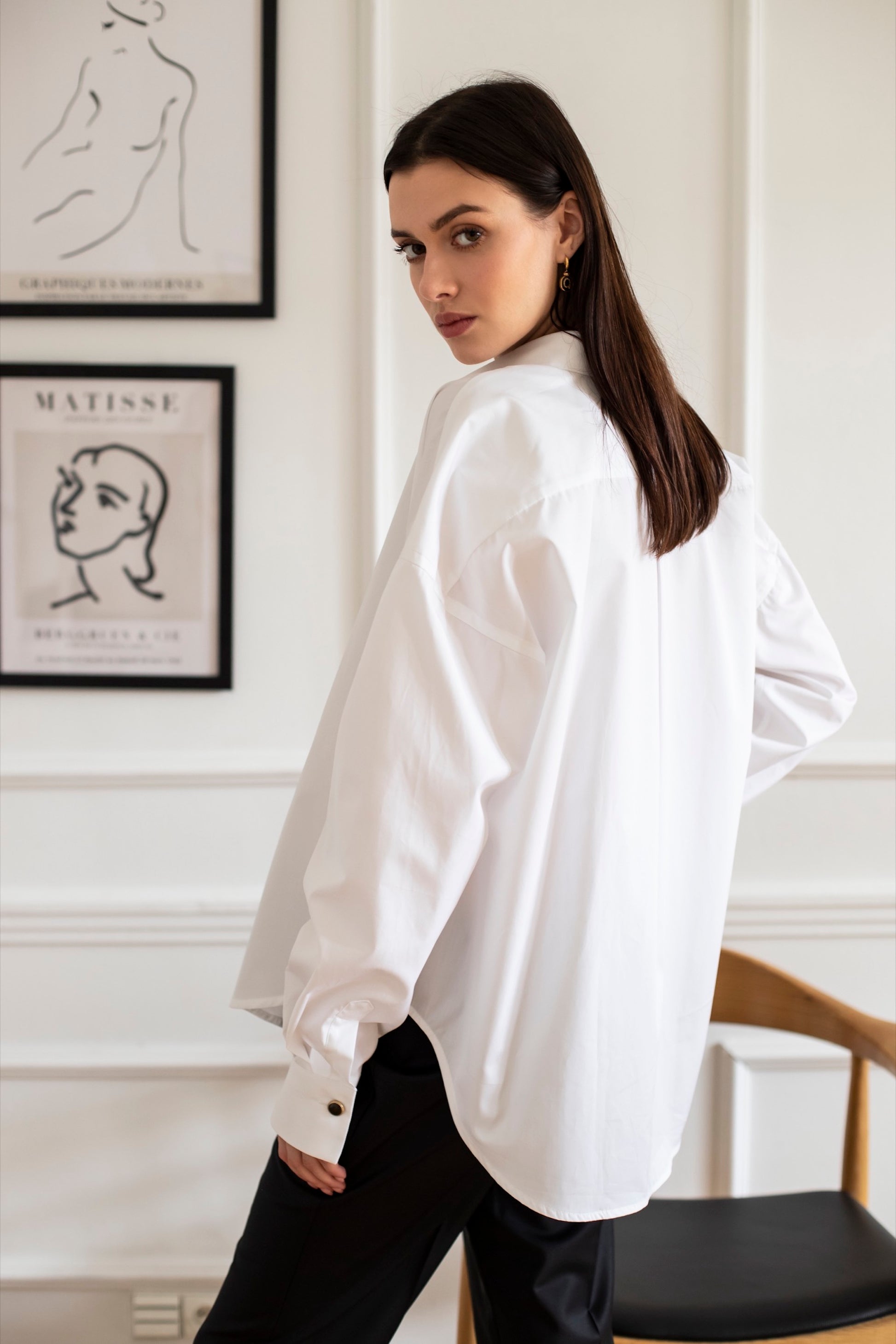 Classic Oversize White Shirt