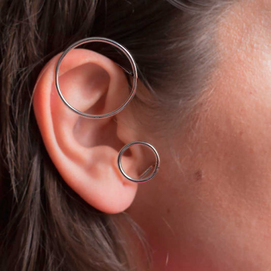 Earcuff Levitas - Sterling Ecosilver