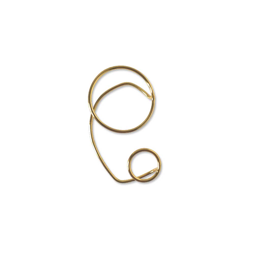 Earcuff Levitas - Vermeil Gold