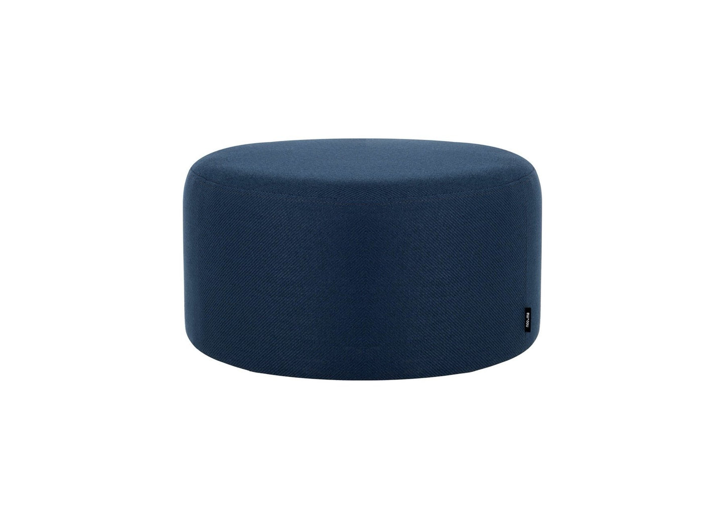 Folk Pouf Low Wool