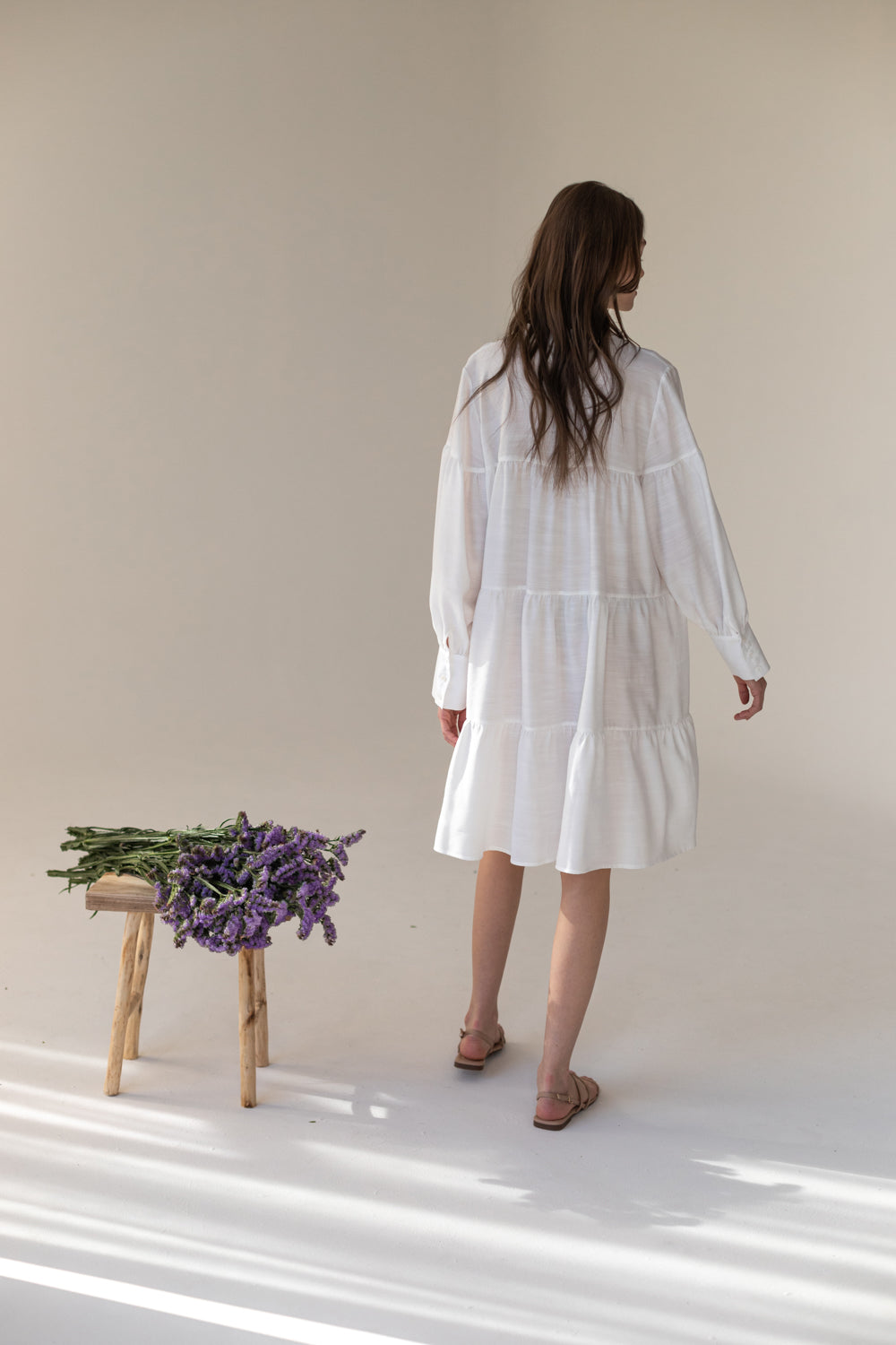 Idylle ecru dress
