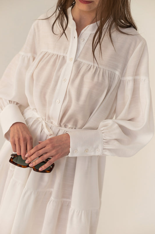 Idylle ecru dress