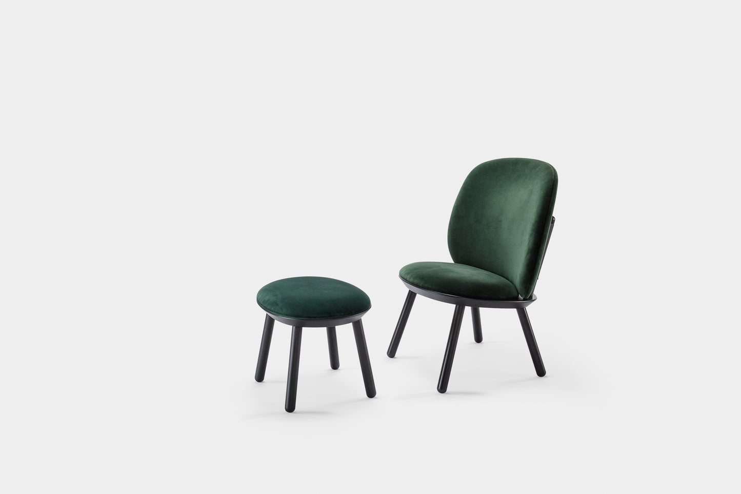 Naïve Ottoman Velour
