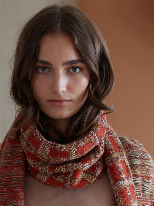 Napkini Copper Wool Scarf