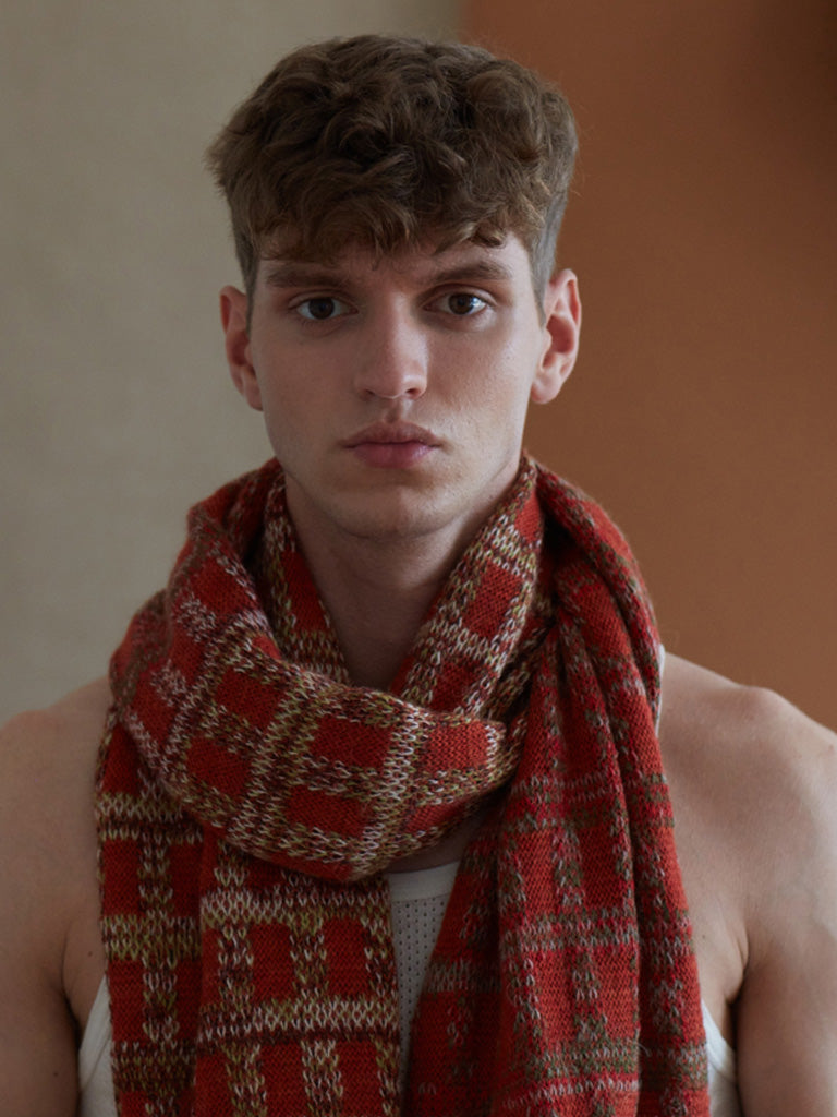 Napkini Copper Wool Scarf