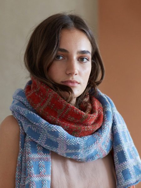 Napkini Sky Wool Scarf