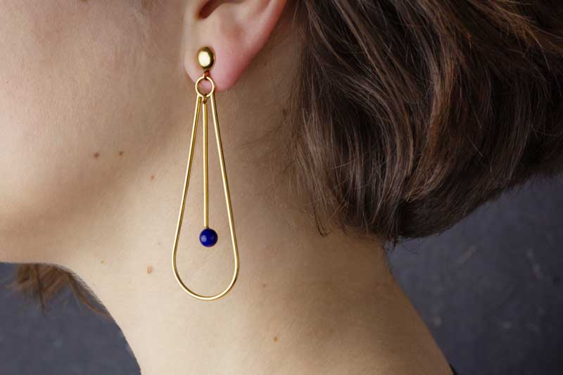 Natalia Earrings -18k Gold Plated