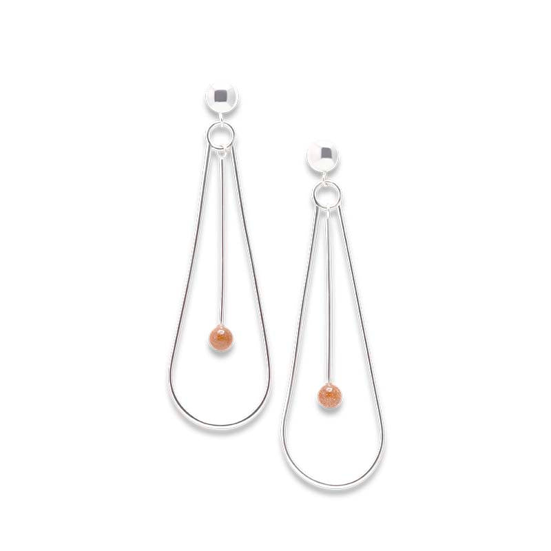 Natalia Earrings - Sterling Ecosilver