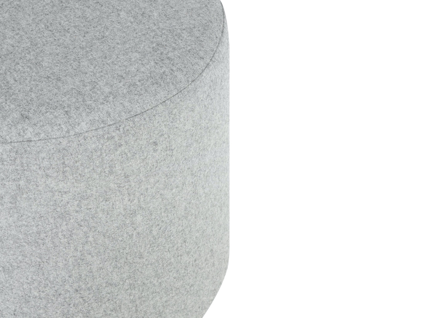 Folk Pouf Tall Wool