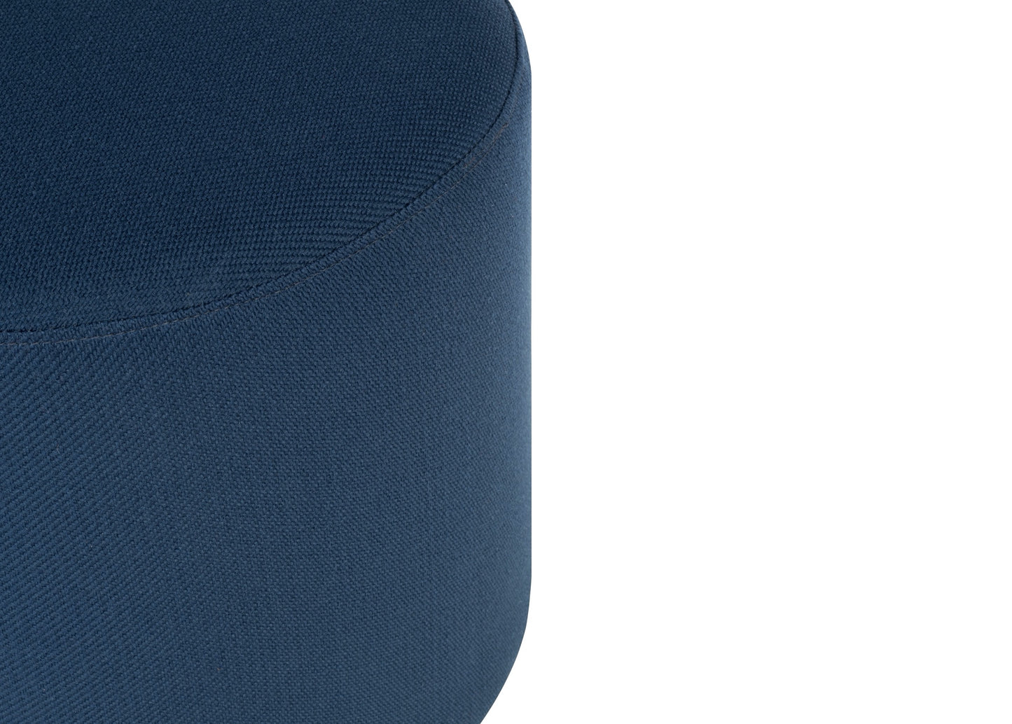 Folk Pouf Low Wool