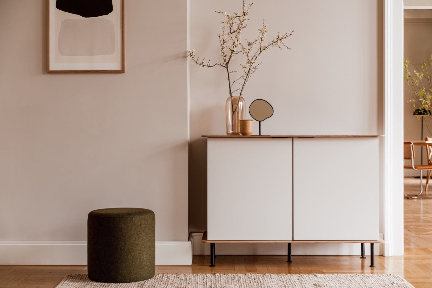 Folk Pouf Tall