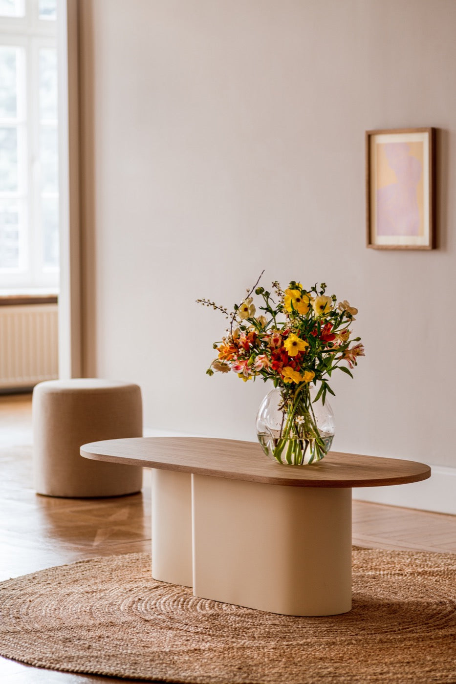 Folk Pouf Tall