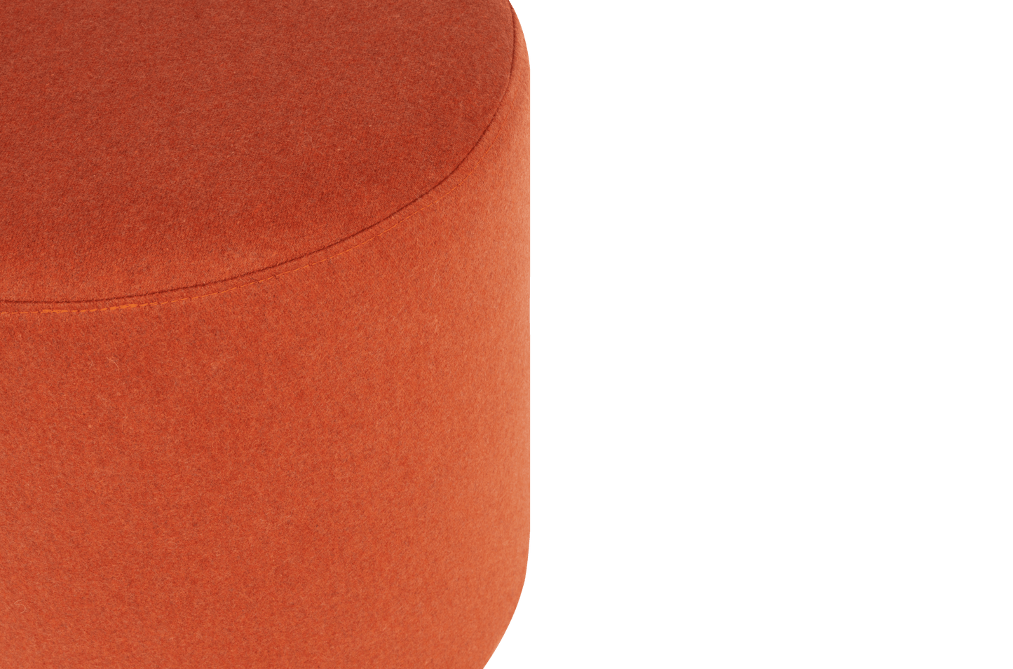 Folk Pouf Tall Wool