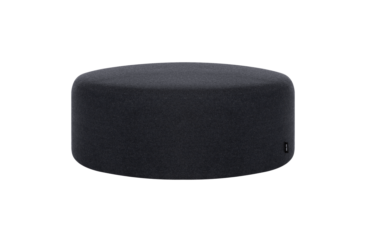 Folk Pouf Wide Wool