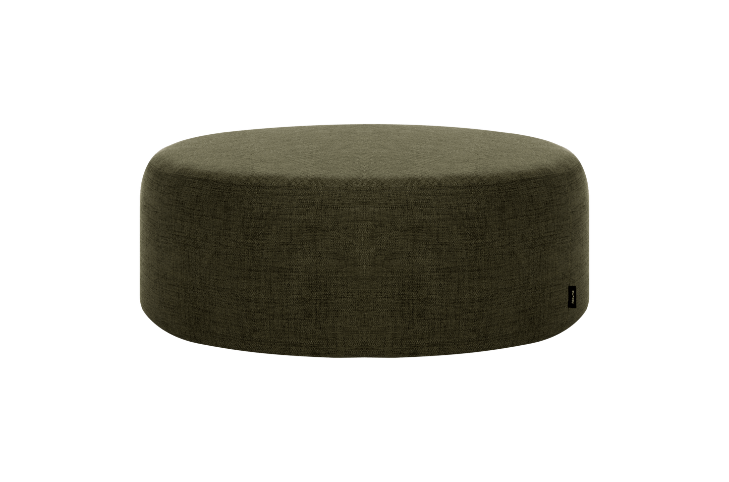 Folk Pouf Wide Wool