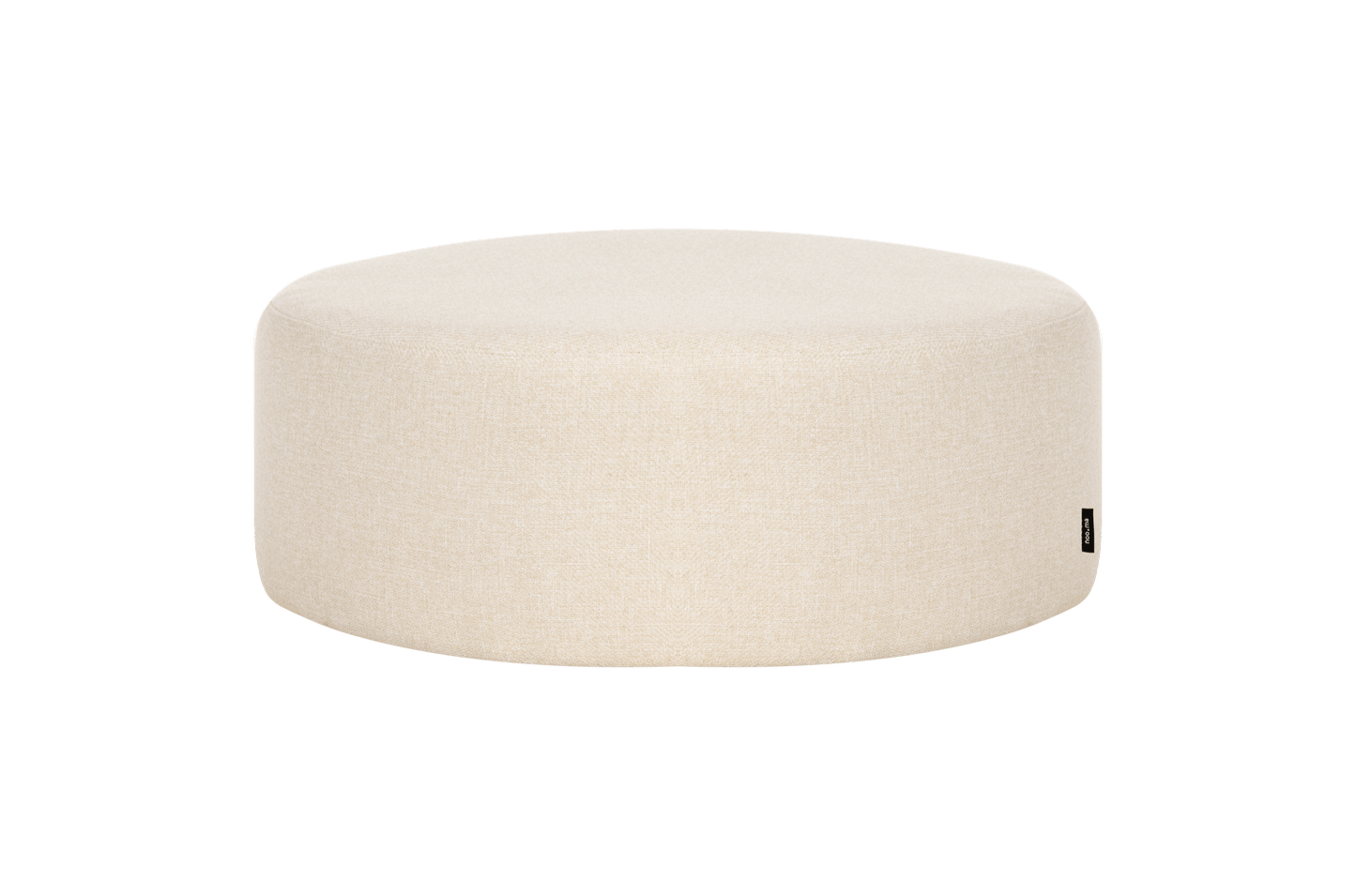 Folk Pouf Wide Wool