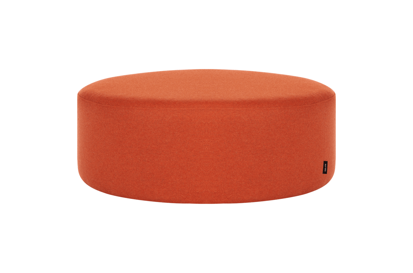 Folk Pouf Wide Wool