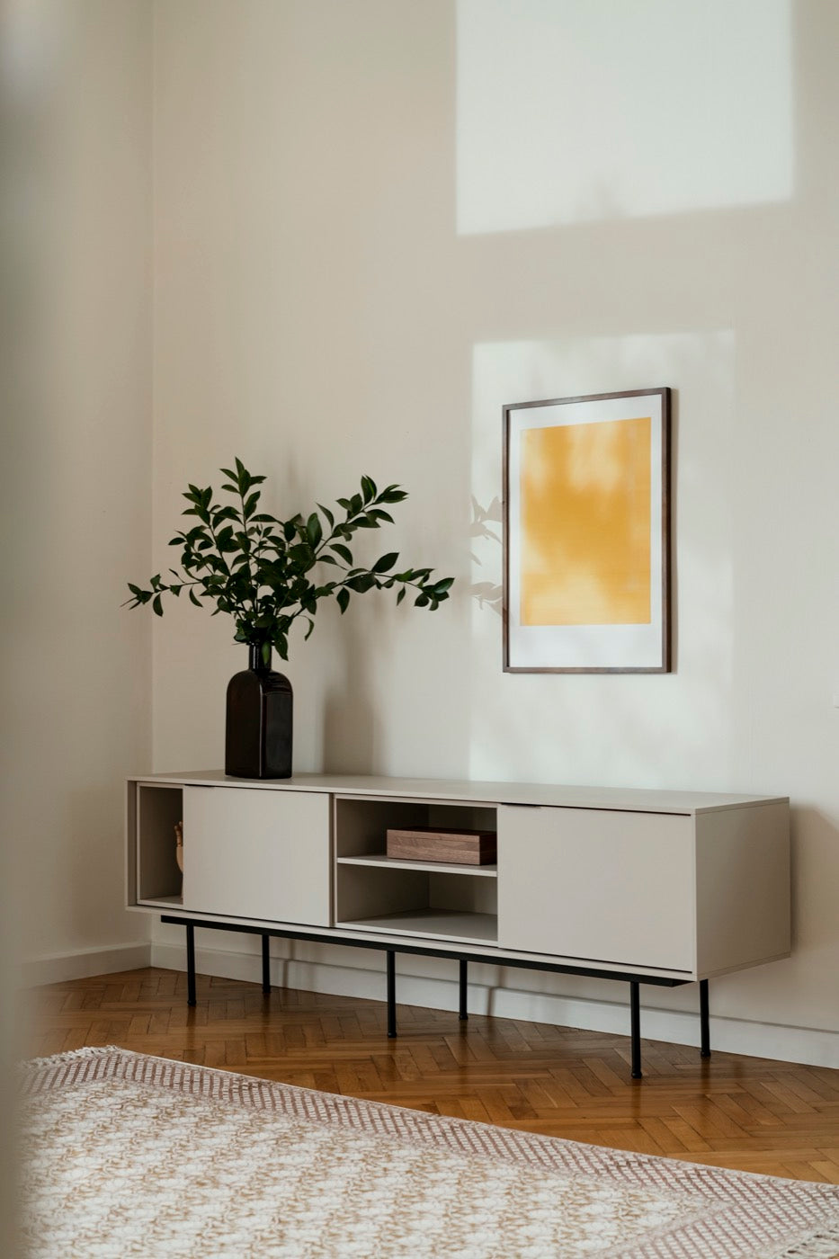 Mod TV Stand - Almond Grey