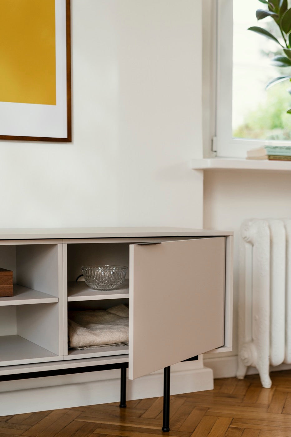 Mod TV Stand - Almond Grey