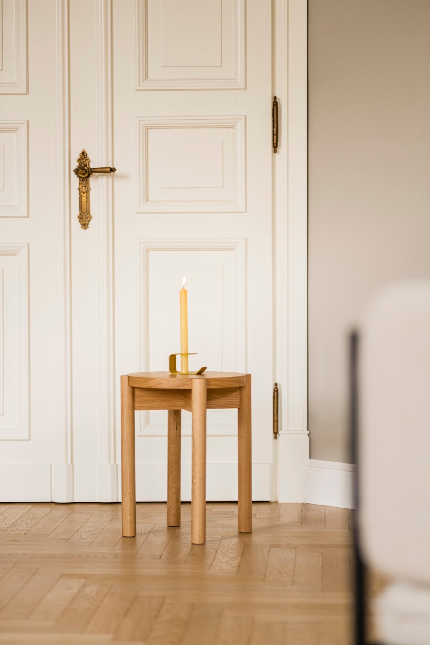 Hopp Oak Stool