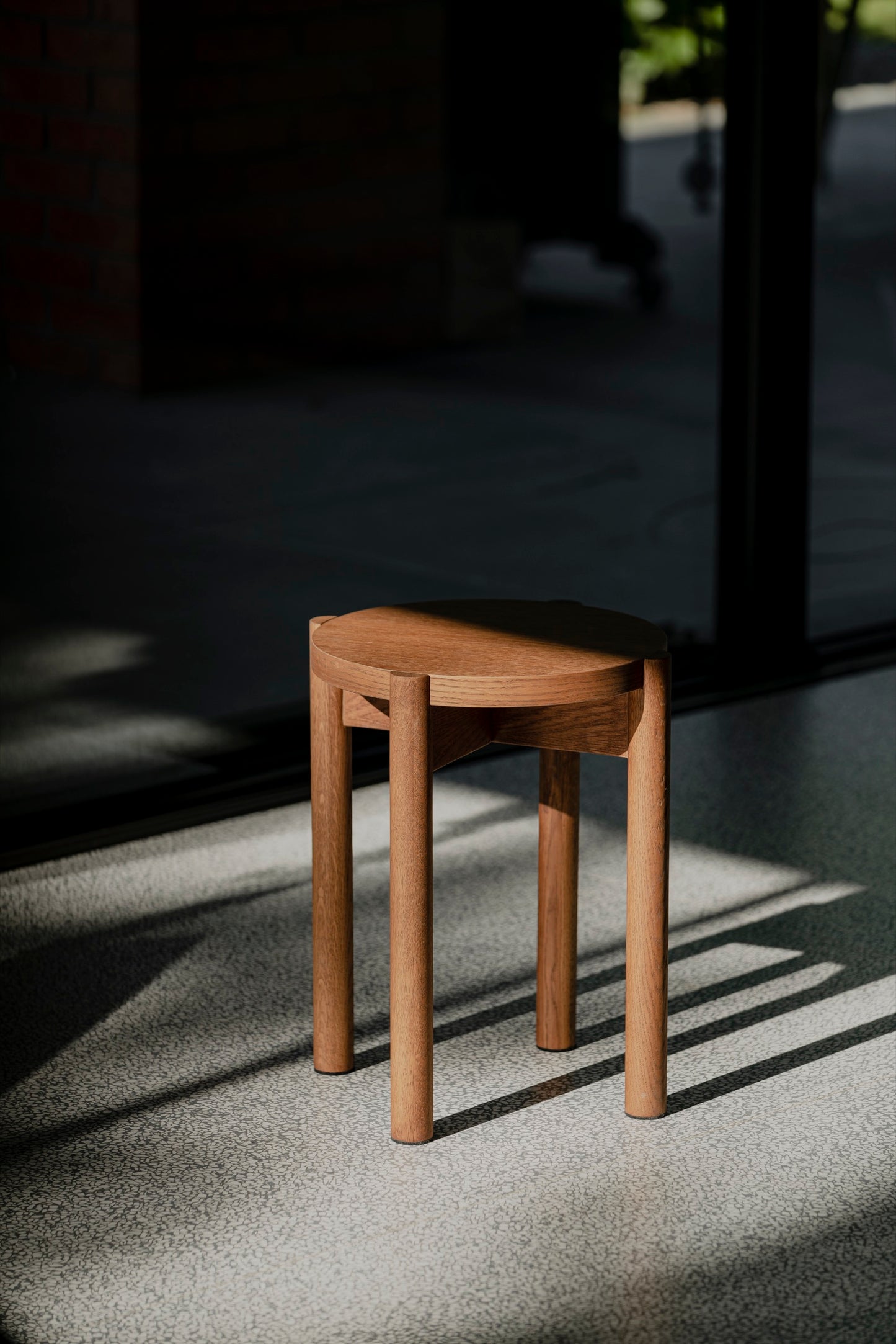 Hopp Oak Stool