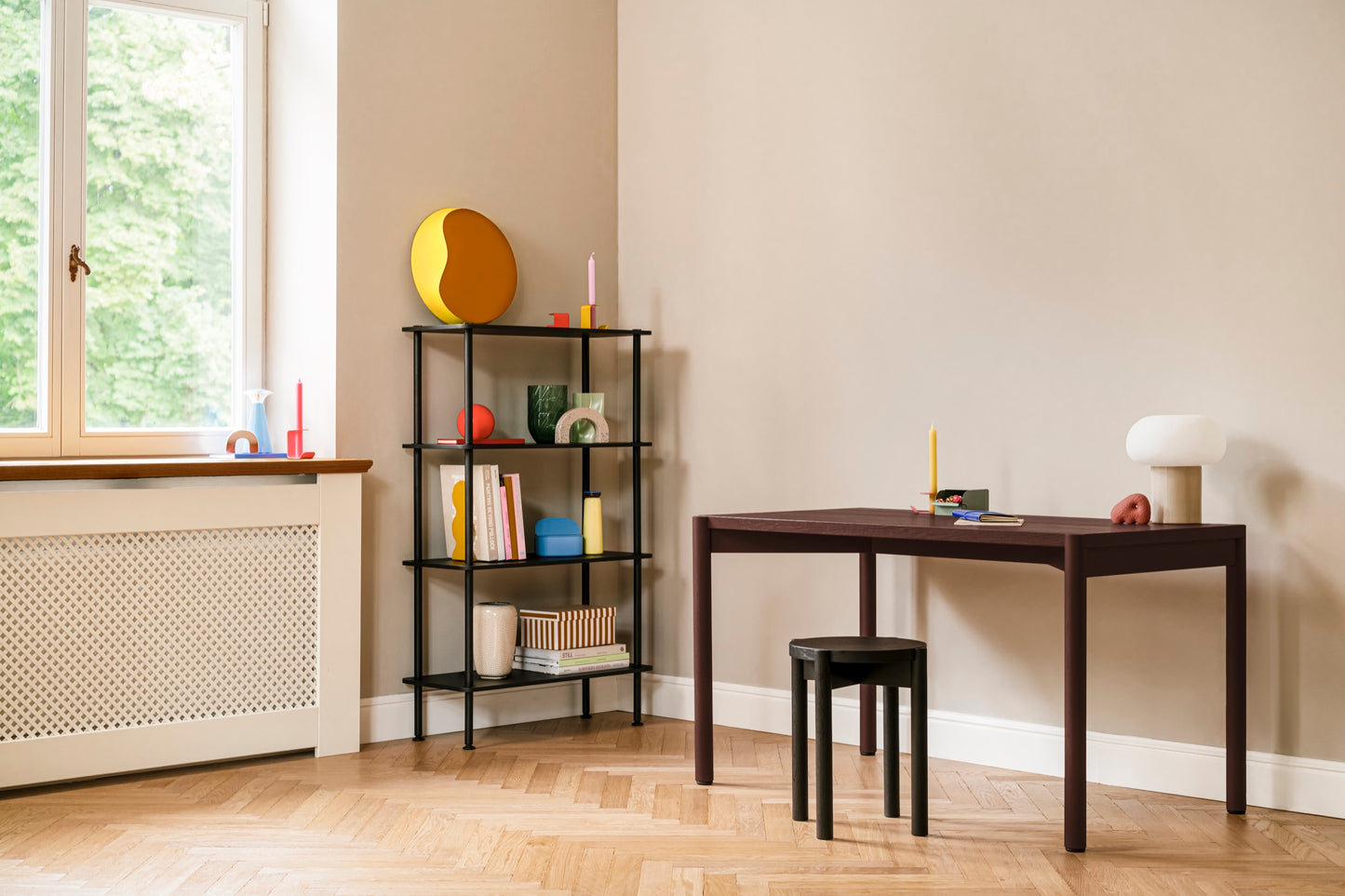 Hopp Oak Stool