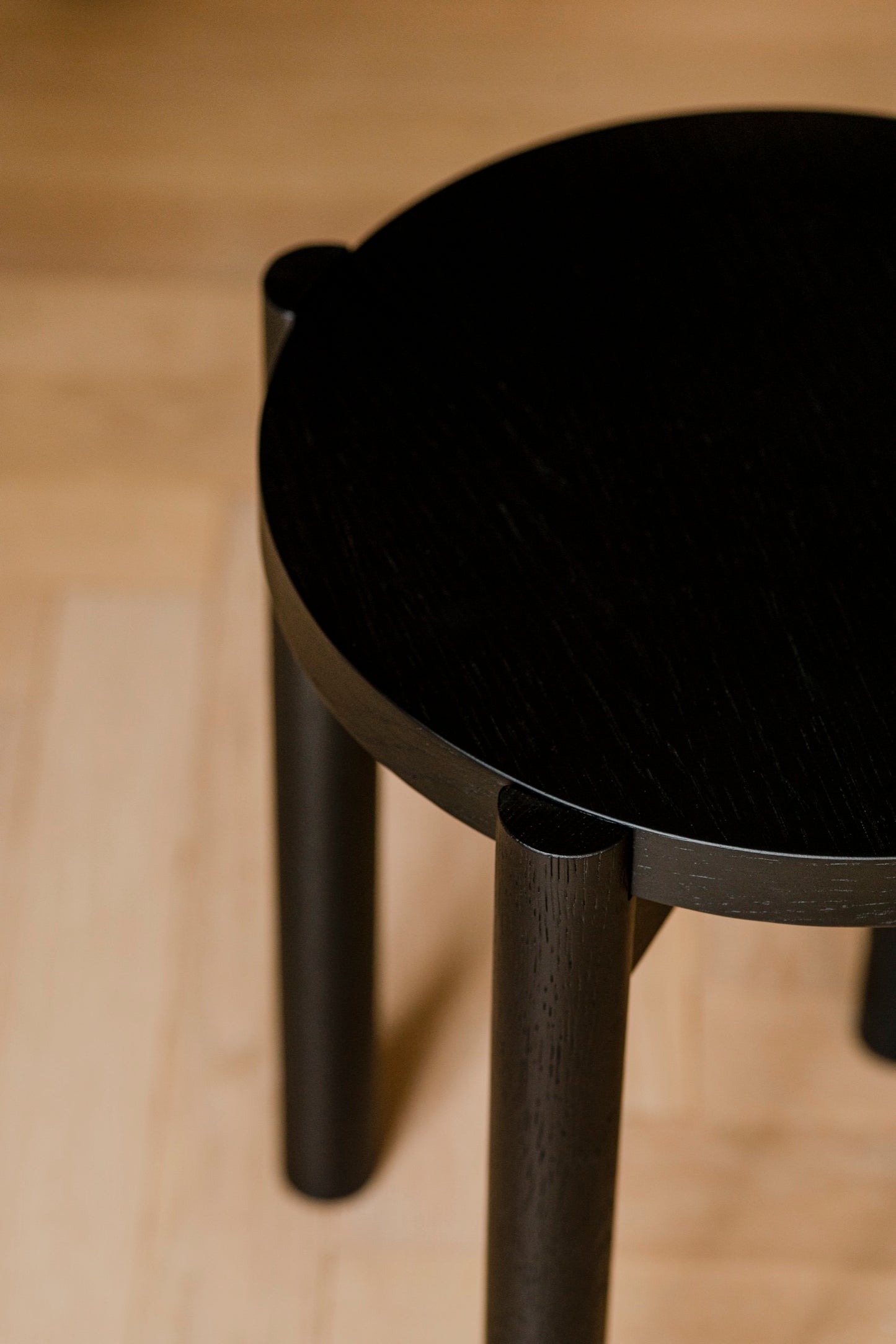 Hopp Oak Stool