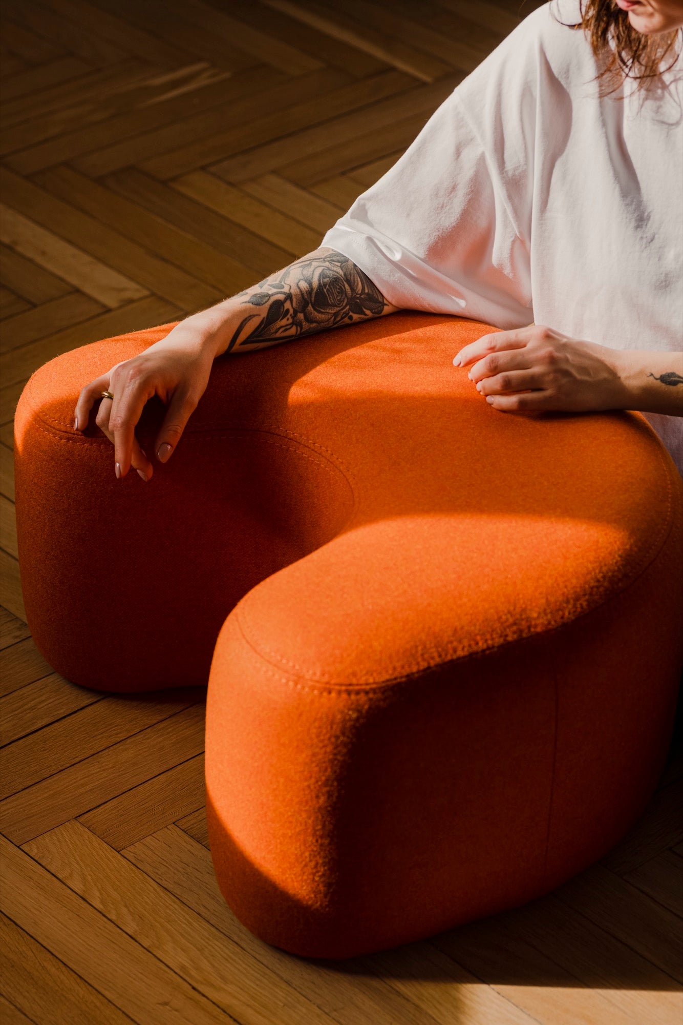 Ü Pouf Wool