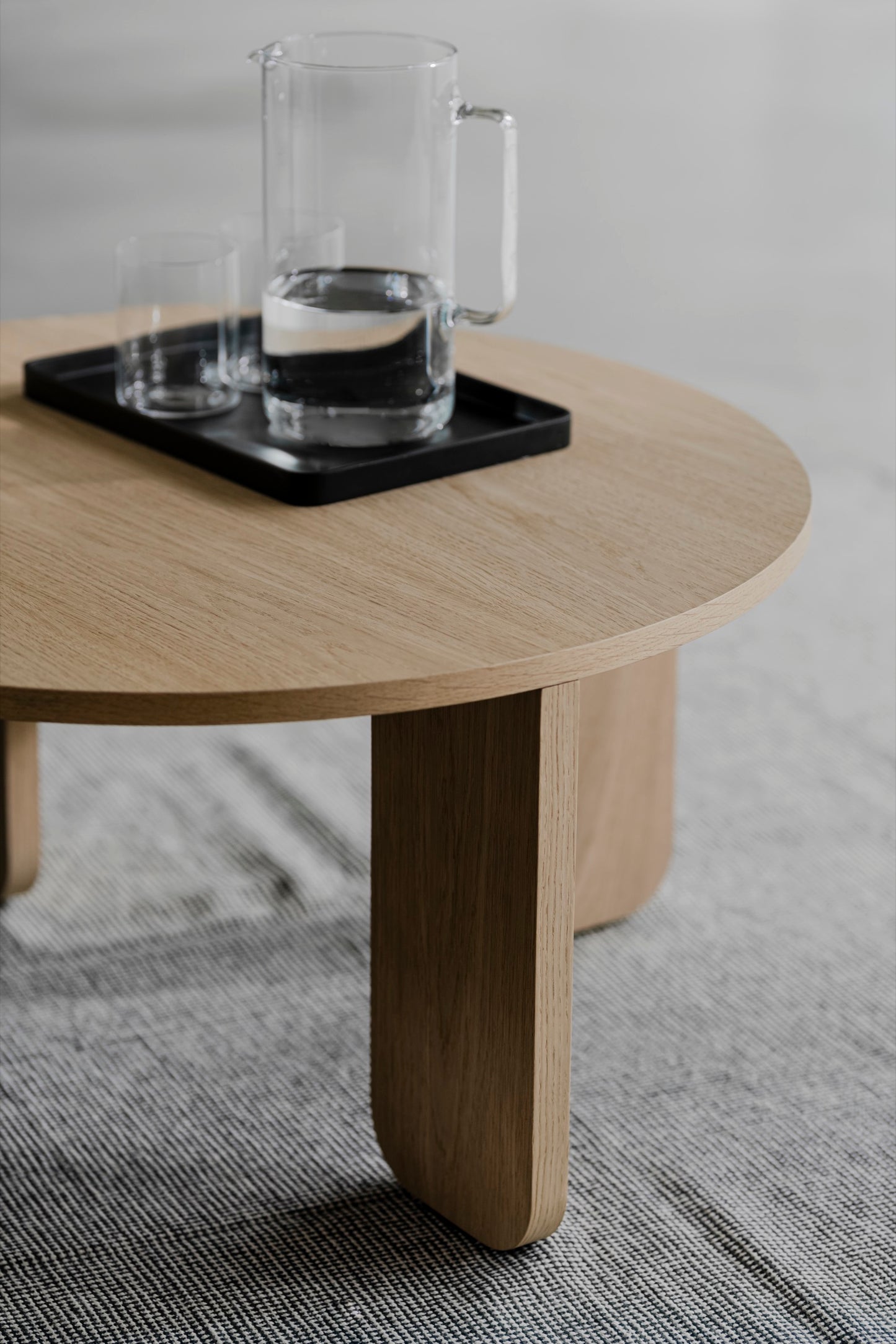 Kuvu Oak Coffee Table - Nest of Tables