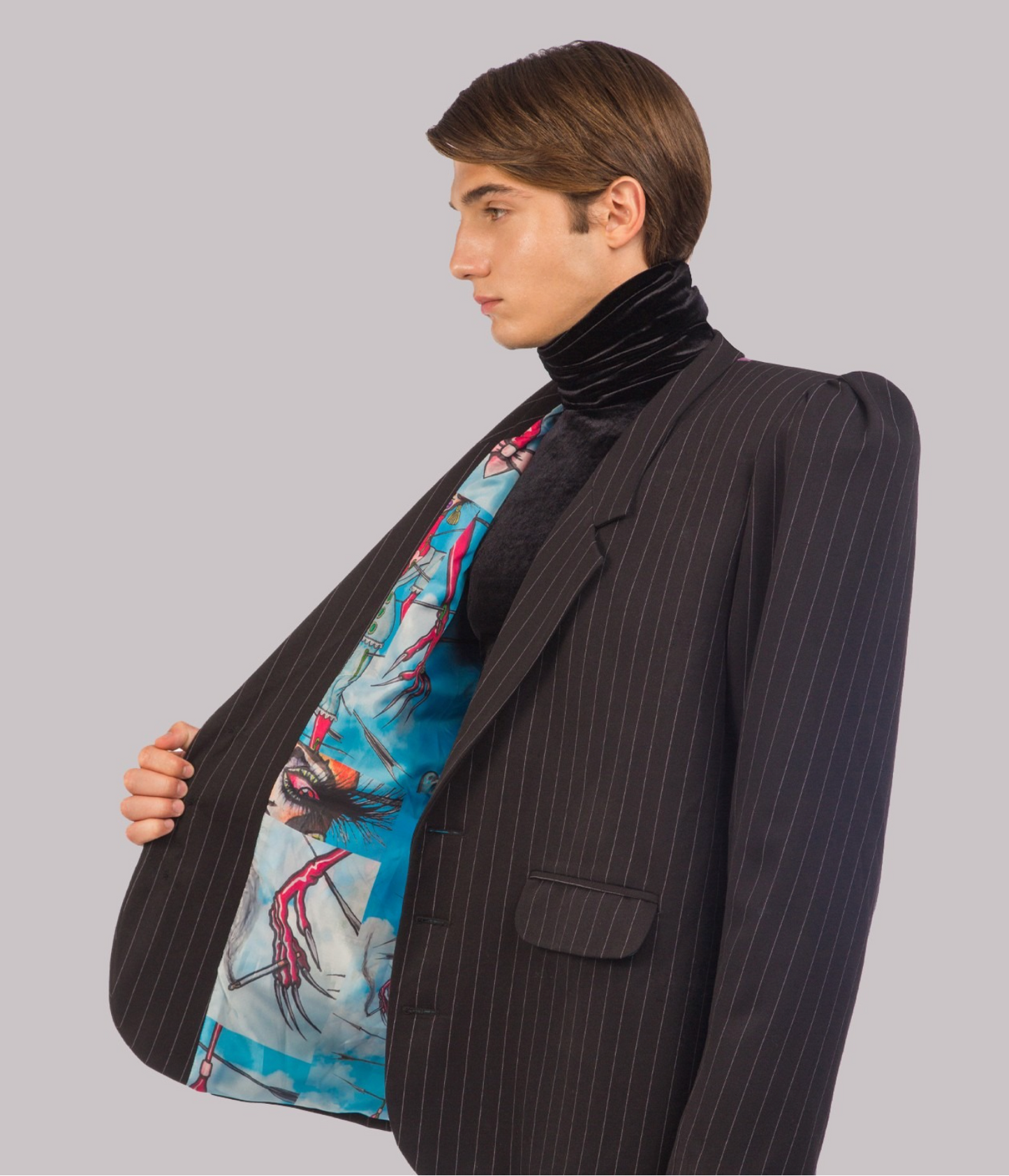 Pinstripe Jacket