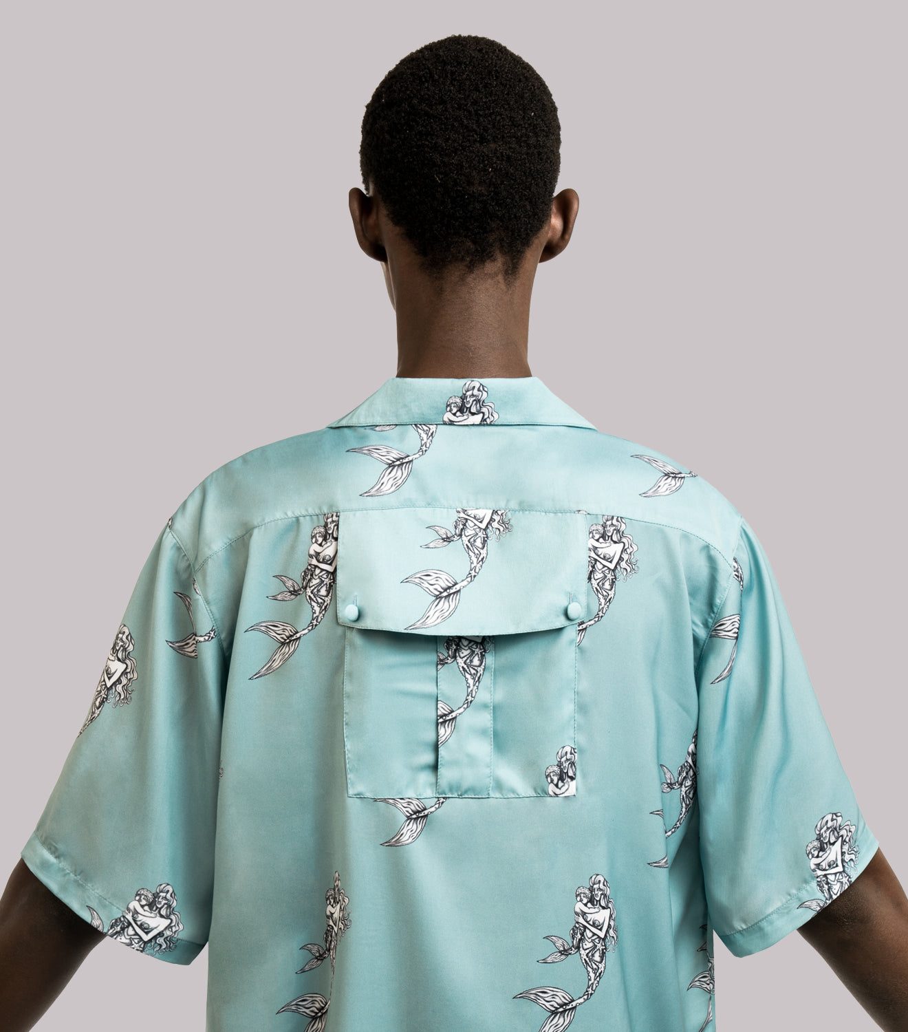 Printed Satin Shirt
