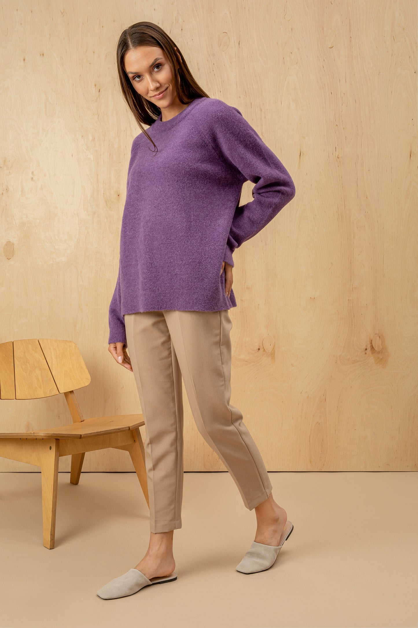 Velvet Wool Sweater