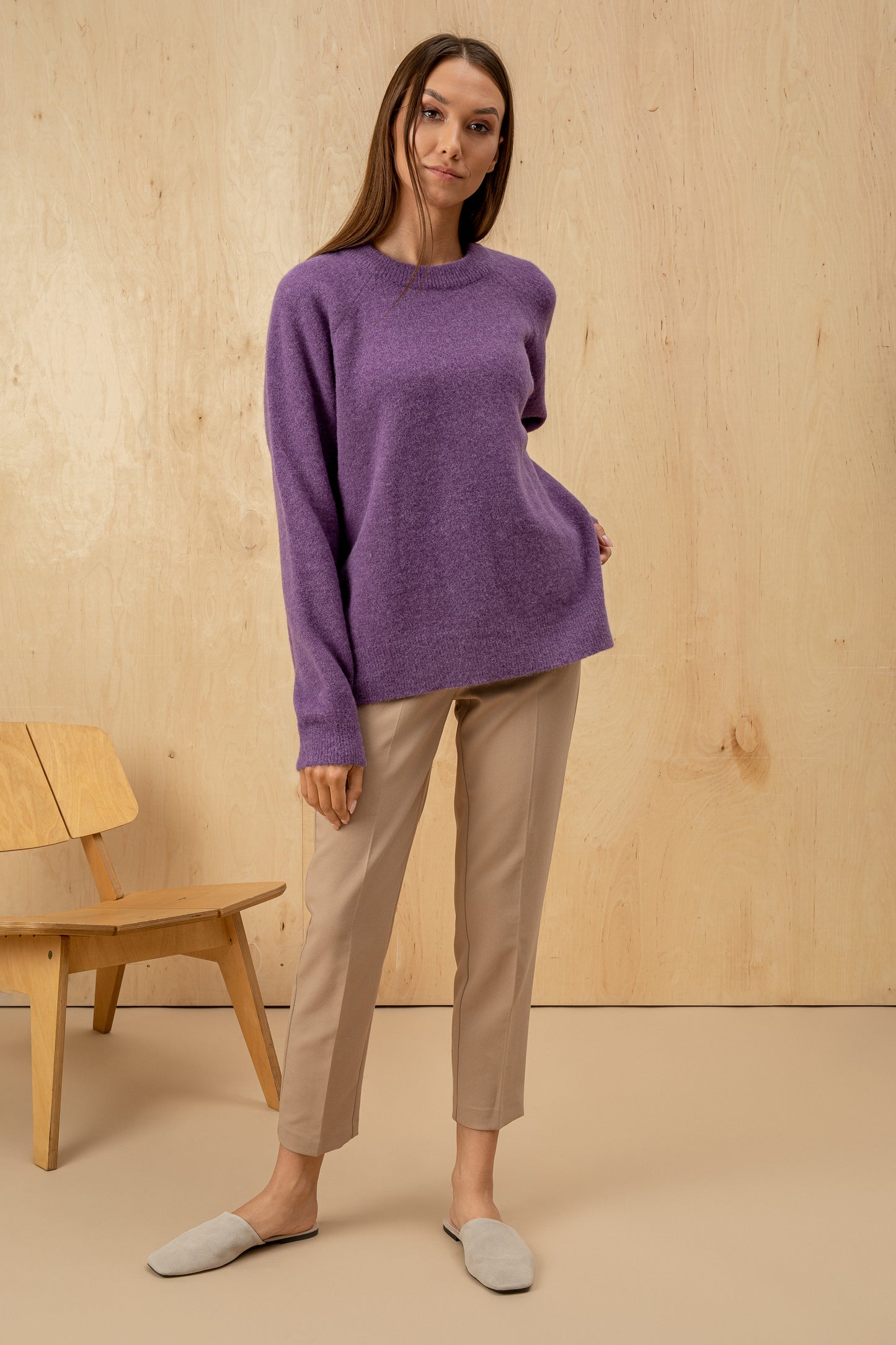 Velvet Wool Sweater