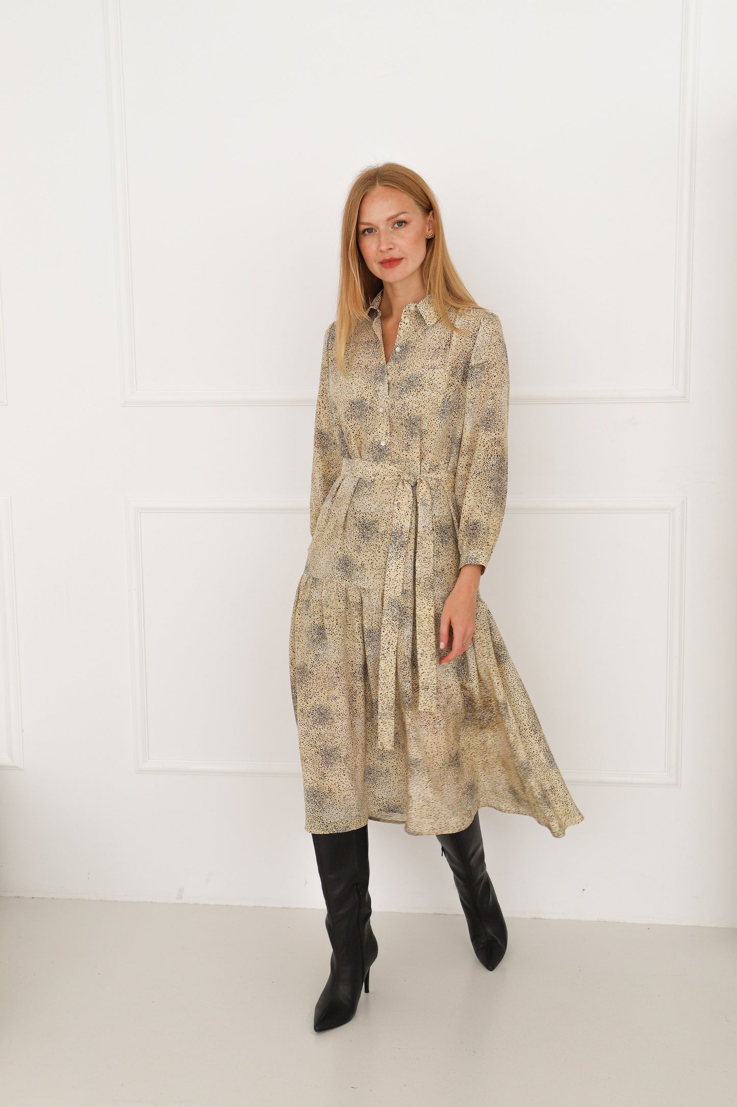 Silk Dress Sand Dune