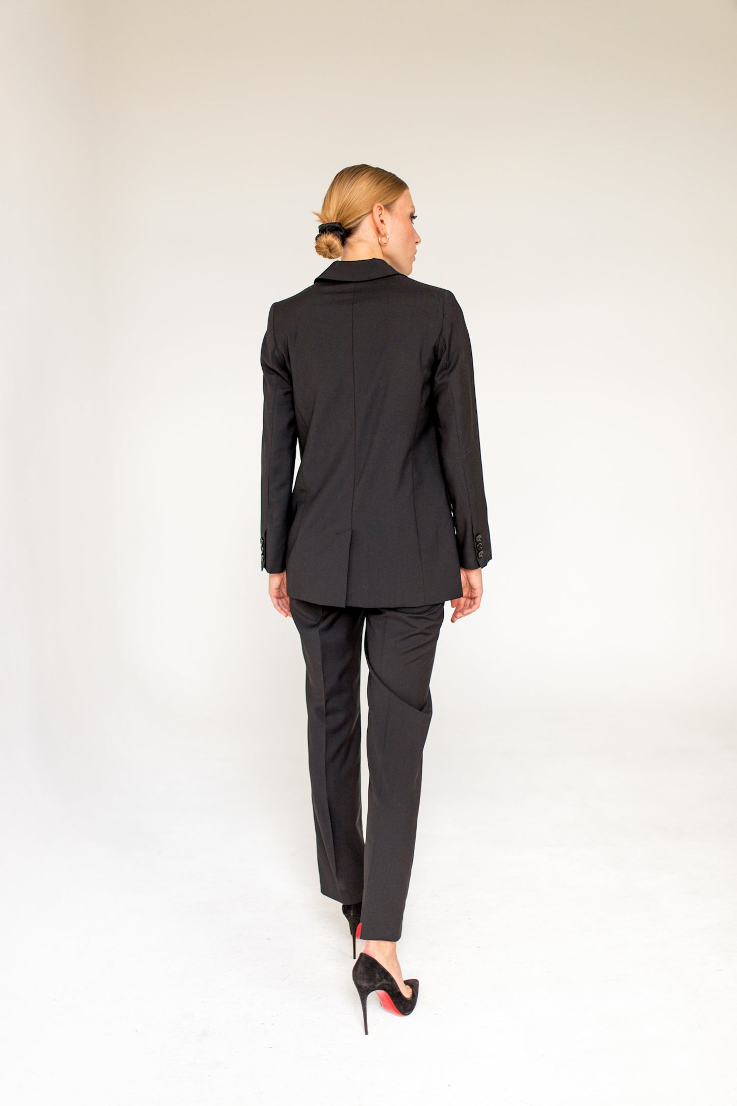 Vogue Wool Blazer - Black