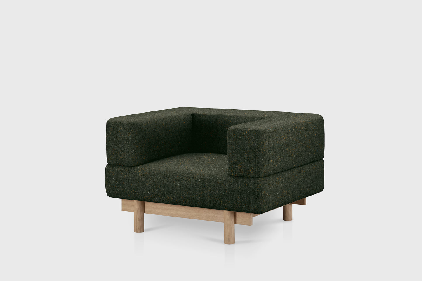 Alchemist Armchair - Recycled Wool - Decoma Granola