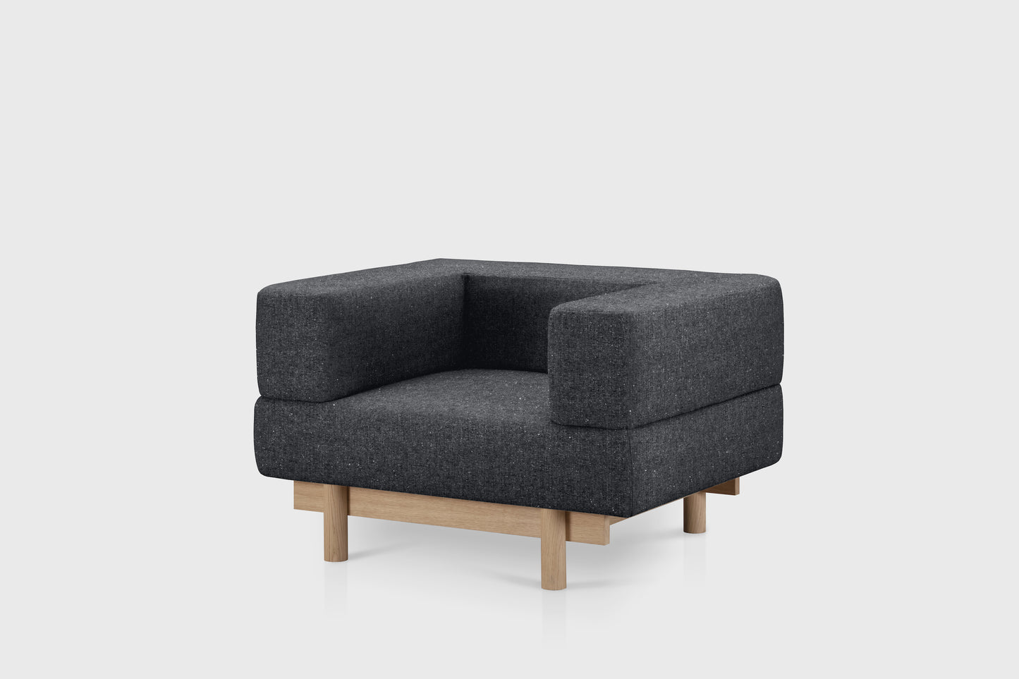 Alchemist Armchair - Recycled Wool - Decoma Granola