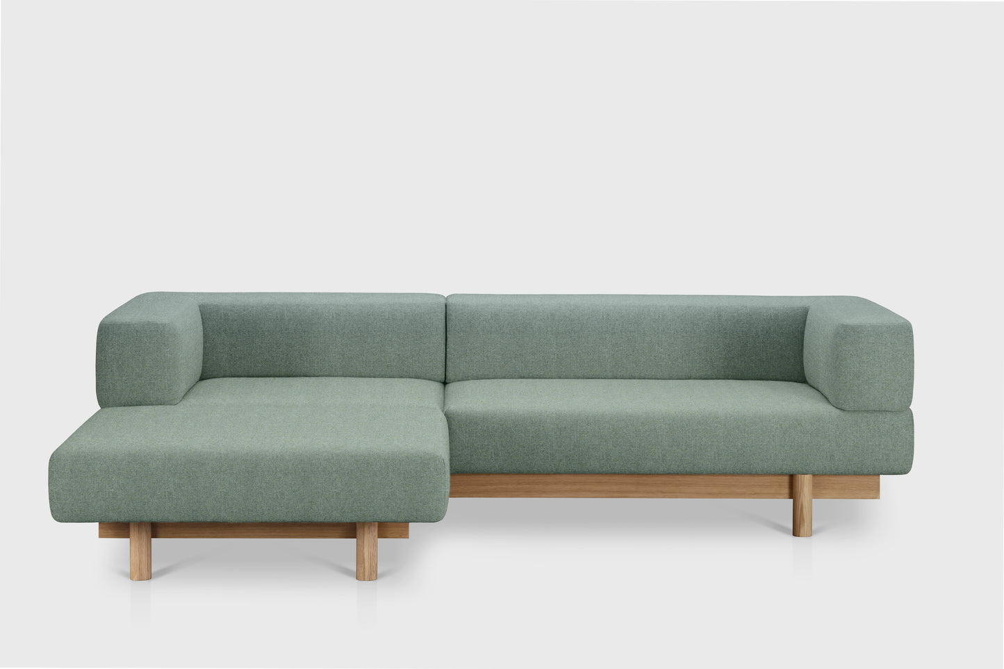 Alchemist Sofa with Chaise Longue - Wool - Camira